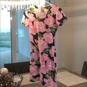 FRENCH CONNECTION floral knit summer dress